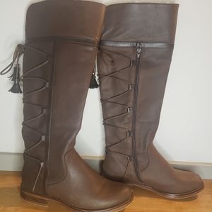 Brown Leather Boots